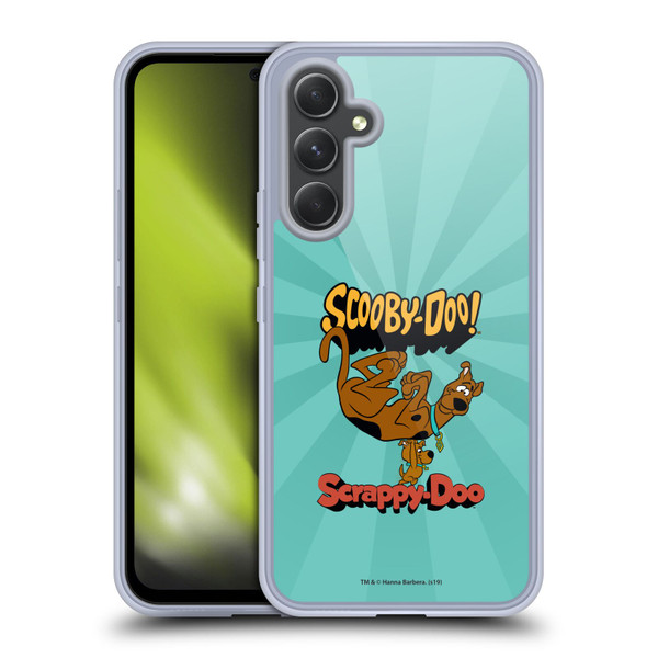 Scooby-Doo 50th Anniversary Scooby And Scrappy Soft Gel Case for Samsung Galaxy A54 5G
