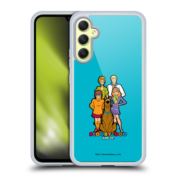 Scooby-Doo Mystery Inc. Scooby-Doo And Co. Soft Gel Case for Samsung Galaxy A34 5G