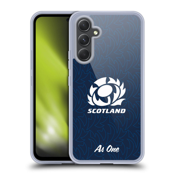 Scotland Rugby Graphics Pattern Soft Gel Case for Samsung Galaxy A54 5G