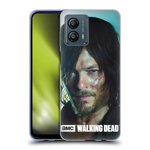 AMC The Walking Dead Characters Daryl Soft Gel Case for Motorola Moto G53 5G