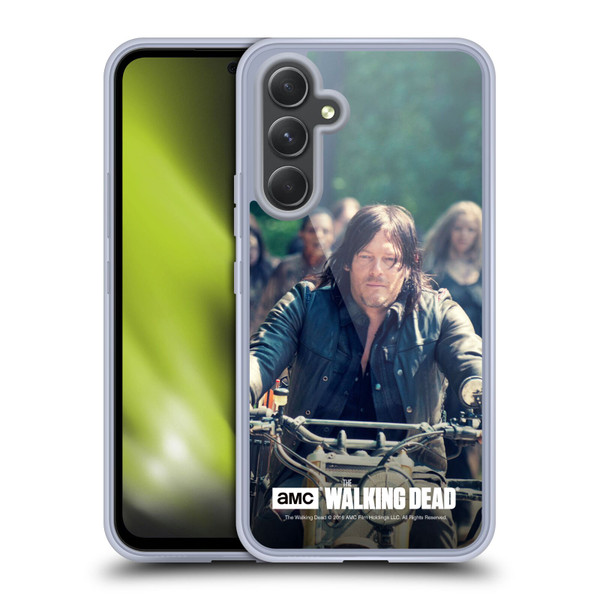 AMC The Walking Dead Daryl Dixon Bike Ride Soft Gel Case for Samsung Galaxy A54 5G