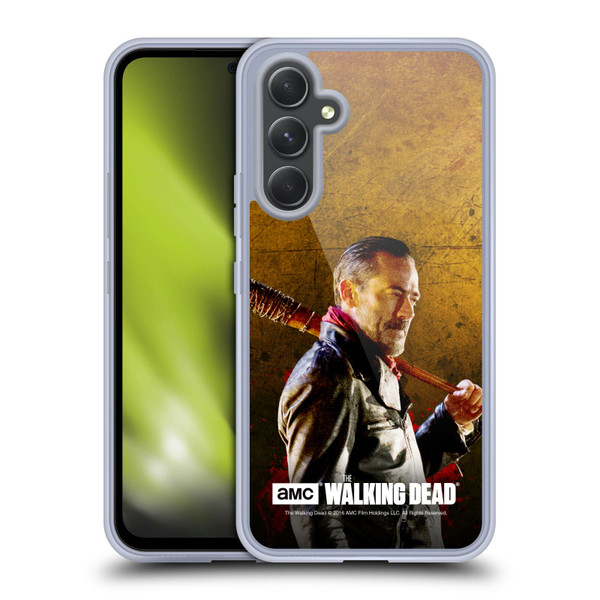 AMC The Walking Dead Negan Lucille 1 Soft Gel Case for Samsung Galaxy A54 5G