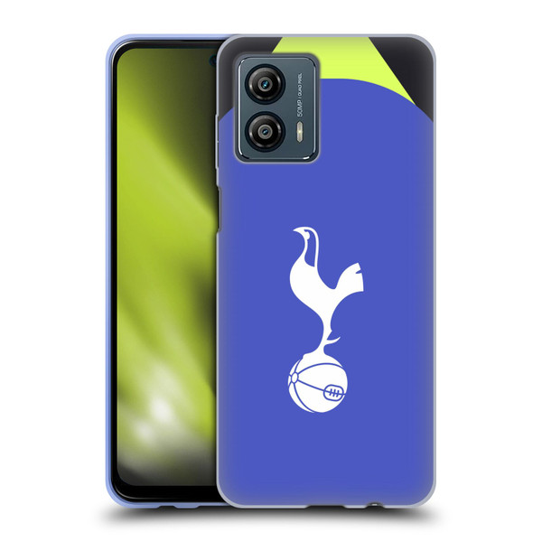 Tottenham Hotspur F.C. 2022/23 Badge Kit Away Soft Gel Case for Motorola Moto G53 5G