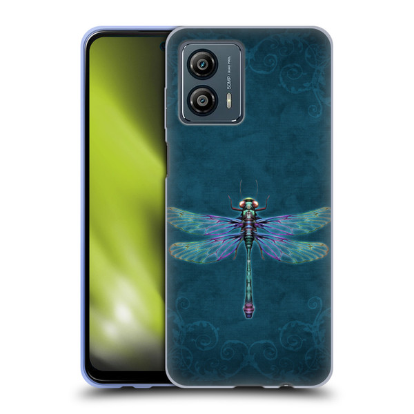 Brigid Ashwood Winged Things Dragonfly Soft Gel Case for Motorola Moto G53 5G