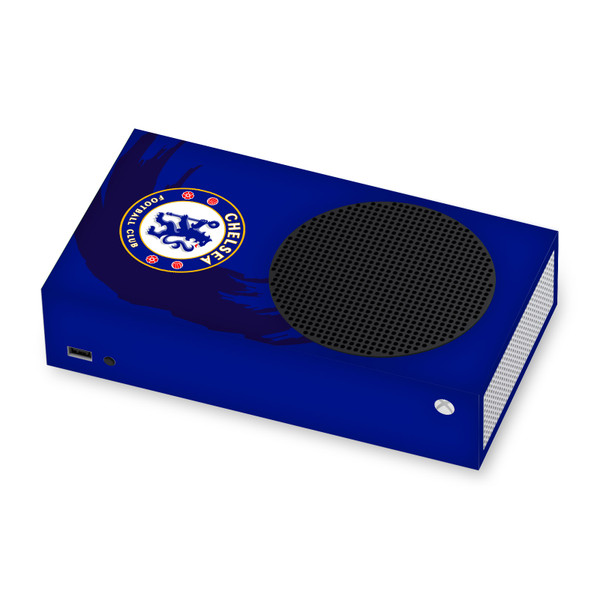 Chelsea Football Club Art Sweep Stroke Vinyl Sticker Skin Decal Cover for Microsoft Xbox Series S Console