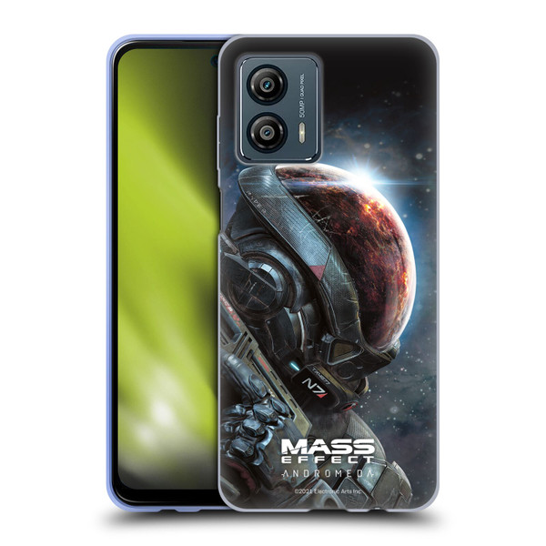 EA Bioware Mass Effect Andromeda Graphics Key Art 2017 Soft Gel Case for Motorola Moto G53 5G