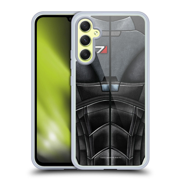 EA Bioware Mass Effect Armor Collection N7 Soft Gel Case for Samsung Galaxy A34 5G