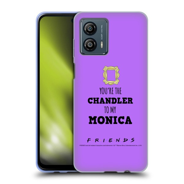 Friends TV Show Quotes BFF Soft Gel Case for Motorola Moto G53 5G