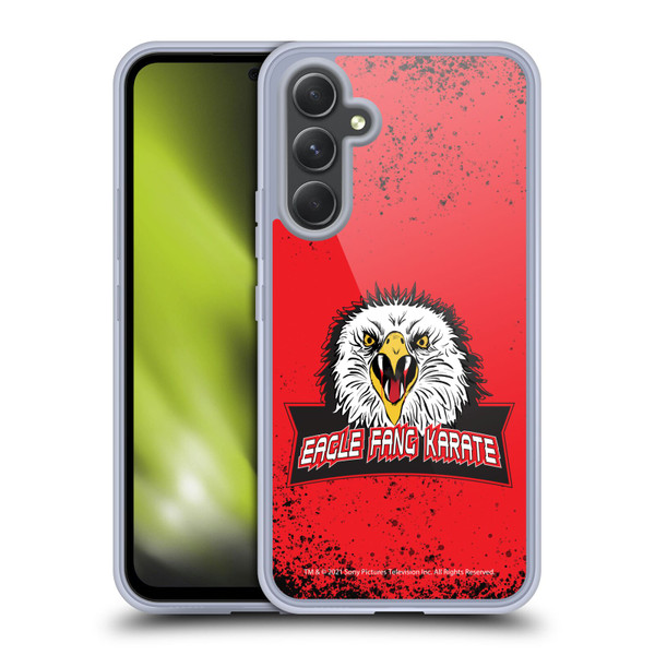 Cobra Kai Key Art Eagle Fang Logo Soft Gel Case for Samsung Galaxy A54 5G