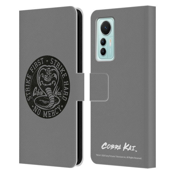 Cobra Kai Graphics Strike Logo 2 Leather Book Wallet Case Cover For Xiaomi 12 Lite