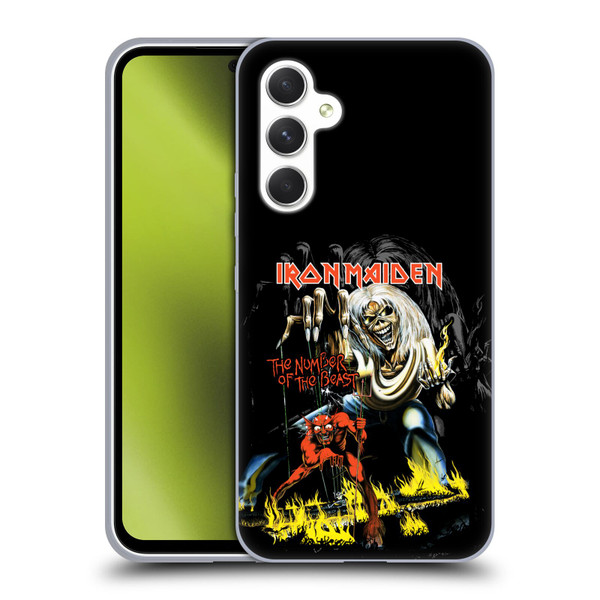 Iron Maiden Album Covers NOTB Soft Gel Case for Samsung Galaxy A54 5G