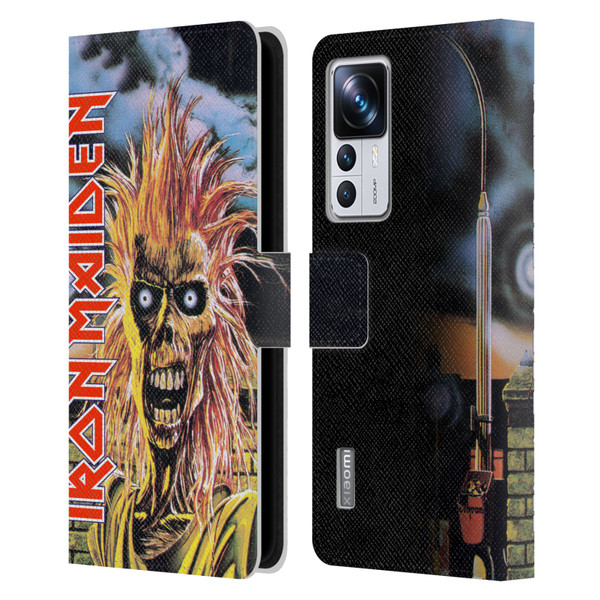 Iron Maiden Art First Leather Book Wallet Case Cover For Xiaomi 12T Pro