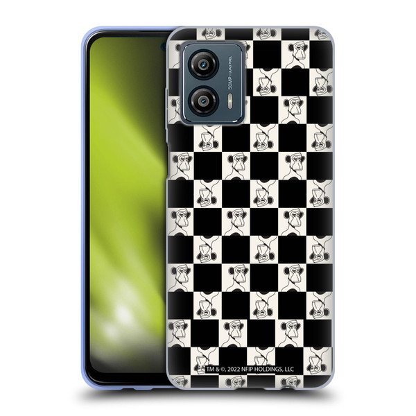 Bored of Directors Graphics Black And White Soft Gel Case for Motorola Moto G53 5G