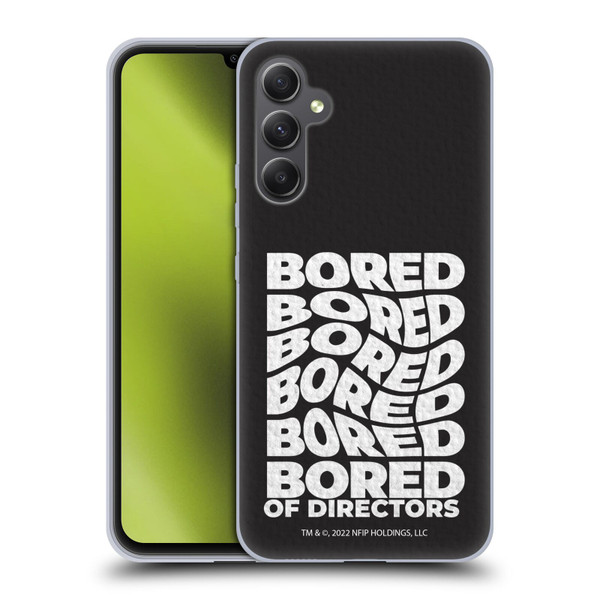 Bored of Directors Graphics Bored Soft Gel Case for Samsung Galaxy A34 5G
