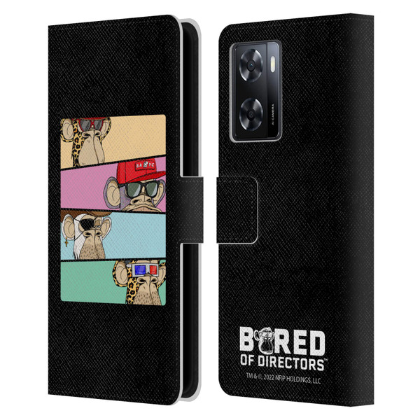 Bored of Directors Key Art Group Leather Book Wallet Case Cover For OPPO A57s