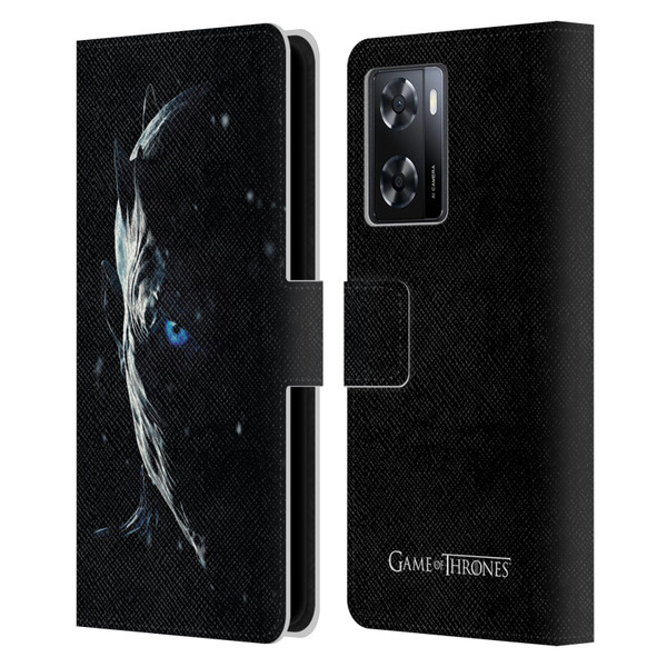HBO Game of Thrones Season 7 Key Art Night King Leather Book Wallet Case Cover For OPPO A57s