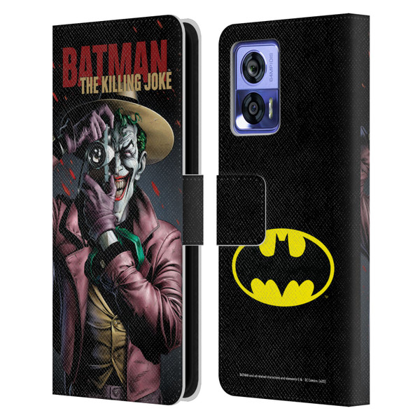 Batman DC Comics Famous Comic Book Covers The Killing Joke Leather Book Wallet Case Cover For Motorola Edge 30 Neo 5G