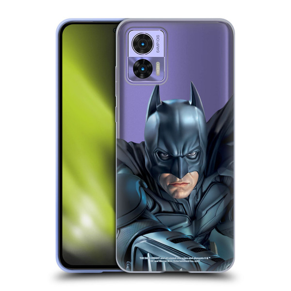 The Dark Knight Character Art Batman Soft Gel Case for Motorola Edge 30 Neo 5G