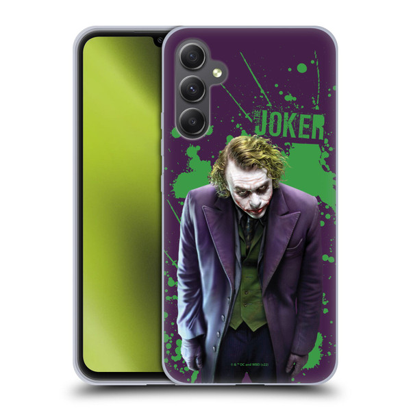 The Dark Knight Graphics Character Art Soft Gel Case for Samsung Galaxy A34 5G