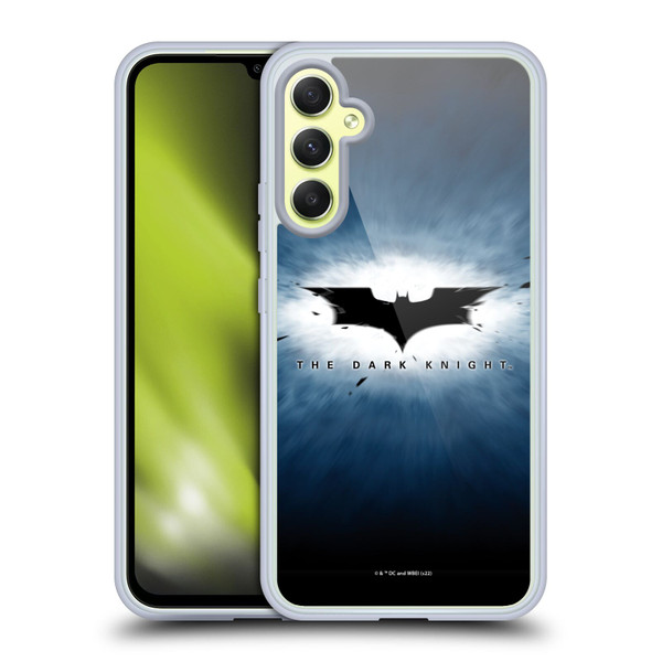 The Dark Knight Graphics Logo Soft Gel Case for Samsung Galaxy A34 5G