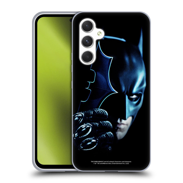 The Dark Knight Key Art Batman Batarang Soft Gel Case for Samsung Galaxy A54 5G