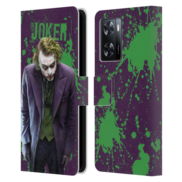 The Dark Knight Graphics Character Art Leather Book Wallet Case Cover For OPPO A57s