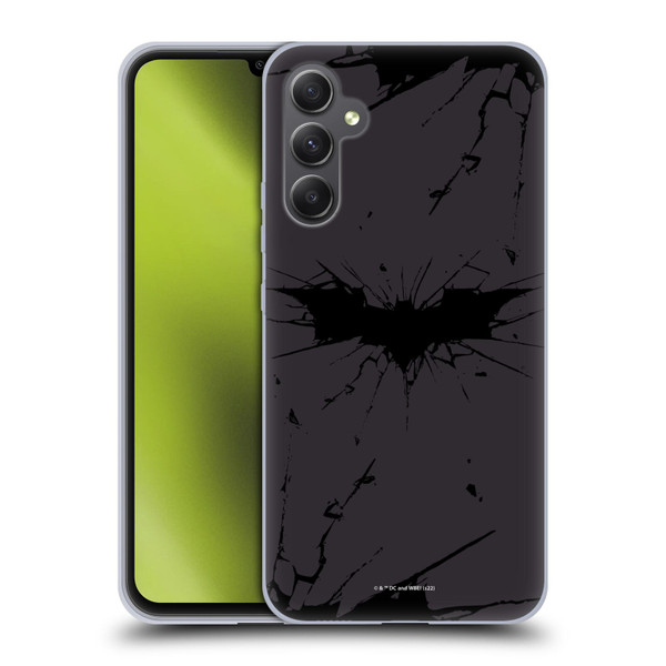 The Dark Knight Rises Logo Black Soft Gel Case for Samsung Galaxy A34 5G