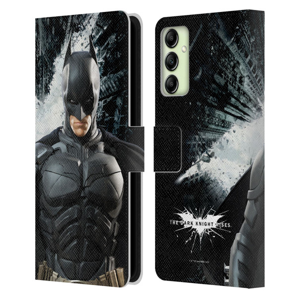 The Dark Knight Rises Character Art Batman Leather Book Wallet Case Cover For Samsung Galaxy A14 5G