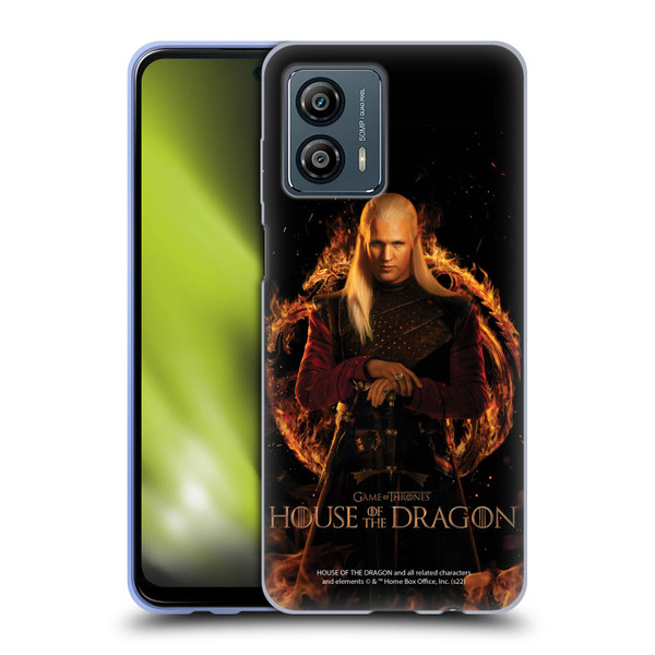 House Of The Dragon: Television Series Key Art Daemon Soft Gel Case for Motorola Moto G53 5G