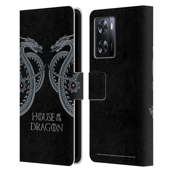 House Of The Dragon: Television Series Graphics Dragon Leather Book Wallet Case Cover For OPPO A57s