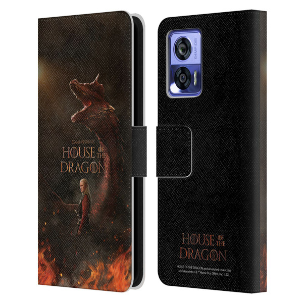 House Of The Dragon: Television Series Key Art Poster 2 Leather Book Wallet Case Cover For Motorola Edge 30 Neo 5G