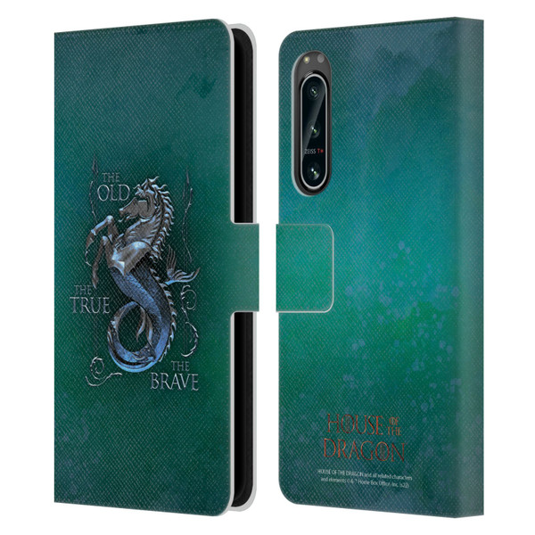 House Of The Dragon: Television Series Key Art Velaryon Leather Book Wallet Case Cover For Sony Xperia 5 IV