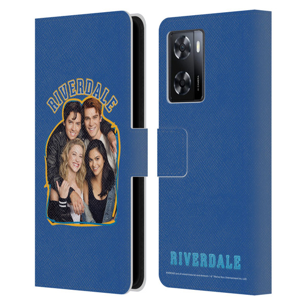 Riverdale Art Riverdale Cast 2 Leather Book Wallet Case Cover For OPPO A57s