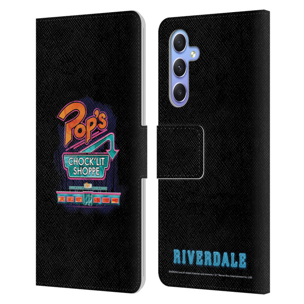 Riverdale Art Pop's Leather Book Wallet Case Cover For Samsung Galaxy A34 5G