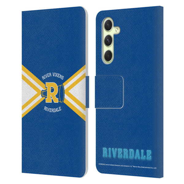 Riverdale Graphic Art River Vixens Uniform Leather Book Wallet Case Cover For Samsung Galaxy A54 5G