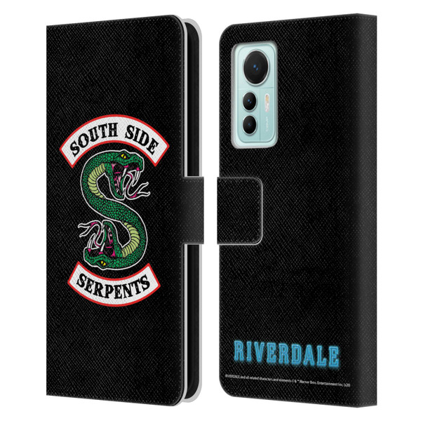 Riverdale Graphic Art South Side Serpents Leather Book Wallet Case Cover For Xiaomi 12 Lite