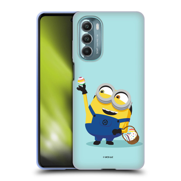 Minions Rise of Gru(2021) Easter 2021 Bob Egg Hunt Soft Gel Case for Motorola Moto G Stylus 5G (2022)