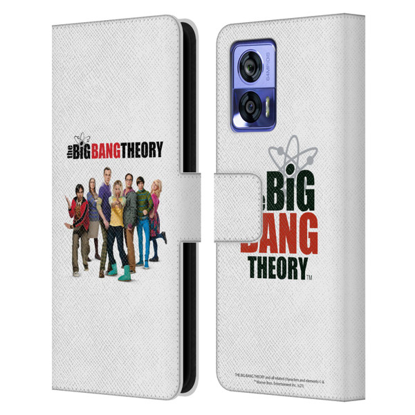The Big Bang Theory Key Art Season 10 Leather Book Wallet Case Cover For Motorola Edge 30 Neo 5G