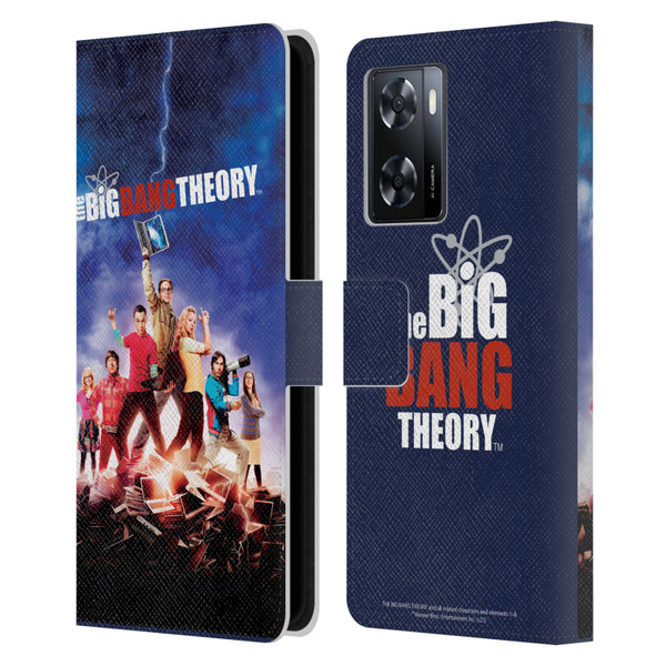 The Big Bang Theory Key Art Season 5 Leather Book Wallet Case Cover For OPPO A57s