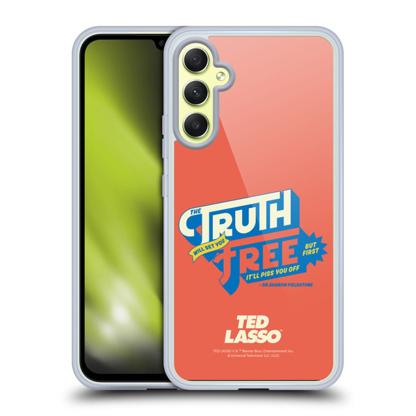 Ted Lasso Season 2 Graphics Truth Soft Gel Case for Samsung Galaxy A34 5G