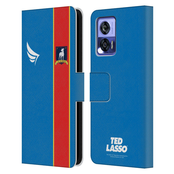 Ted Lasso Season 1 Graphics Jersey Leather Book Wallet Case Cover For Motorola Edge 30 Neo 5G
