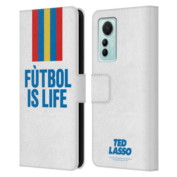 Ted Lasso Season 1 Graphics Futbol Is Life Leather Book Wallet Case Cover For Xiaomi 12 Lite