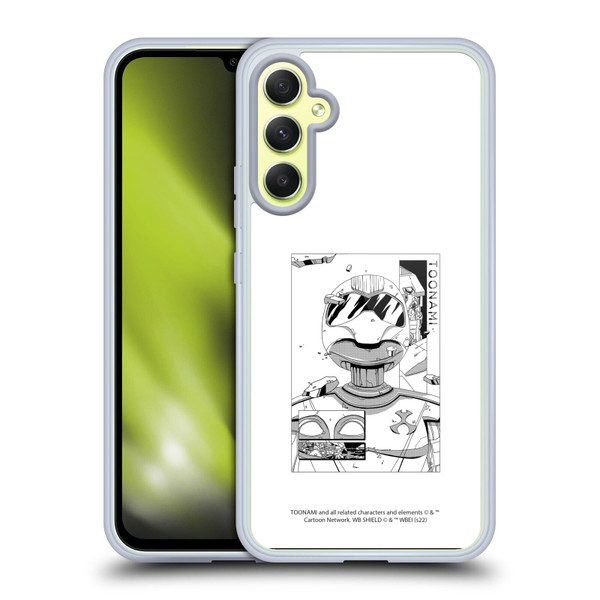 Toonami Graphics Comic Soft Gel Case for Samsung Galaxy A34 5G