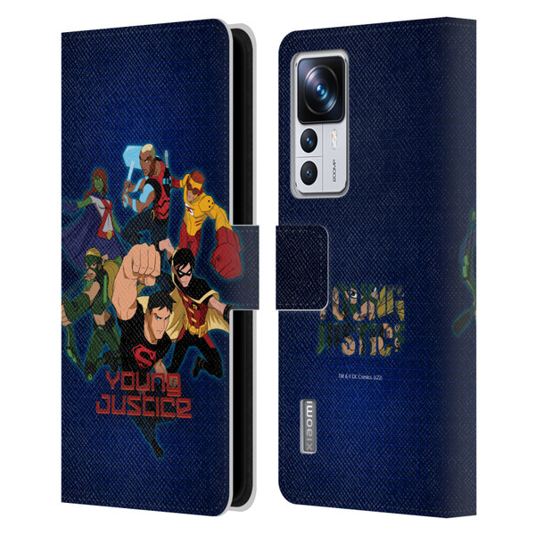 Young Justice Graphics Group Leather Book Wallet Case Cover For Xiaomi 12T Pro