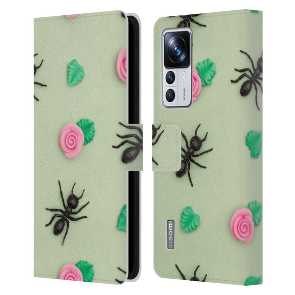 Pepino De Mar Patterns 2 Ant Leather Book Wallet Case Cover For Xiaomi 12T Pro