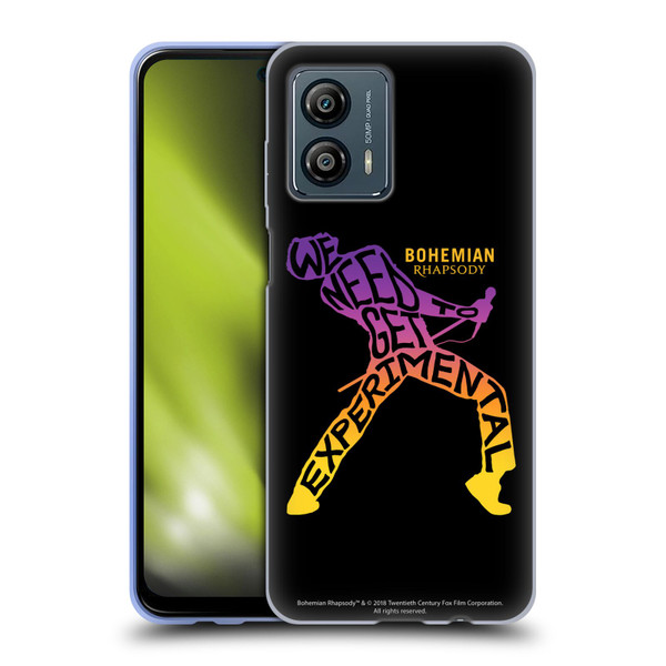 Queen Bohemian Rhapsody Experimental Quote Soft Gel Case for Motorola Moto G53 5G