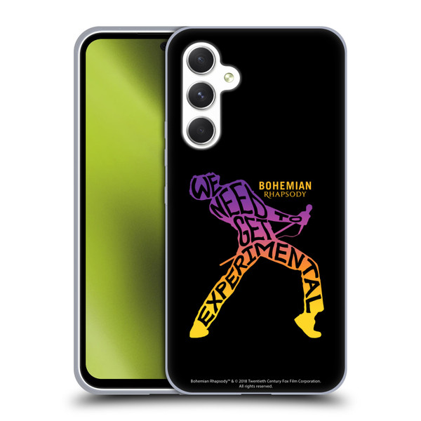 Queen Bohemian Rhapsody Experimental Quote Soft Gel Case for Samsung Galaxy A54 5G