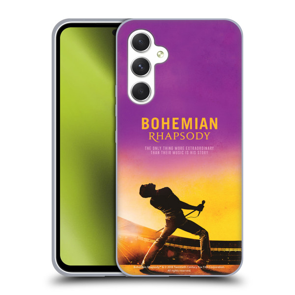 Queen Bohemian Rhapsody Iconic Movie Poster Soft Gel Case for Samsung Galaxy A54 5G