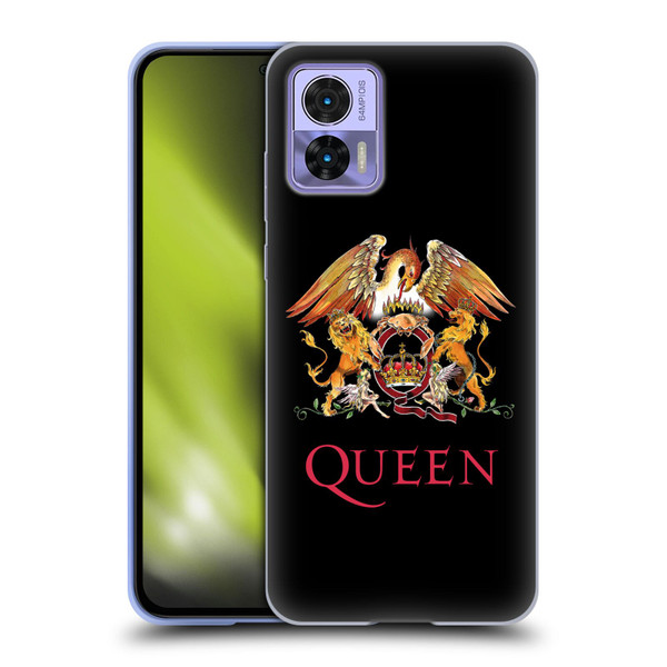 Queen Key Art Crest Soft Gel Case for Motorola Edge 30 Neo 5G