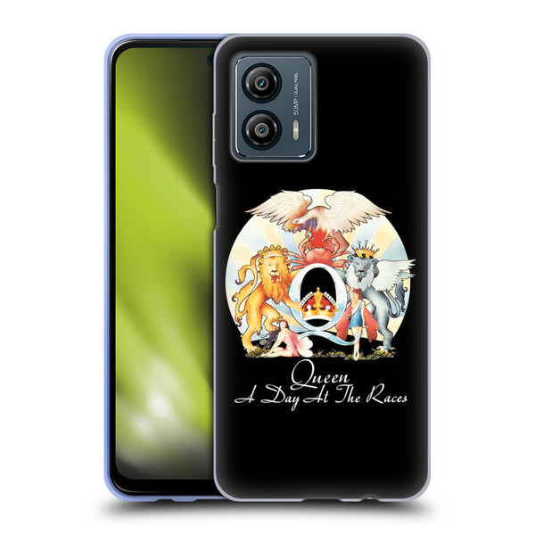 Queen Key Art A Day At The Races Soft Gel Case for Motorola Moto G53 5G